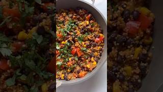 mexican quinoa😋👌 how to cook mexican quinoa saladrecipe food italianfood maxicanfood [upl. by Joscelin]