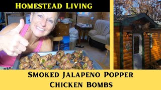 Smoked Jalapeno Popper Chicken Bombs [upl. by Eittap]