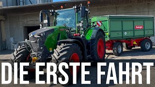 Fendt 728  Die erste Fahrt [upl. by Irrek]