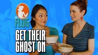 Felicia Day amp Amy Okuda Get Their Ghost On [upl. by Cherice]