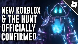 THE HUNT EVENT CONFIRMED amp NEW KORBLOX BUNDLE AVAILABLE EGG HUNT  Roblox [upl. by Nhor139]