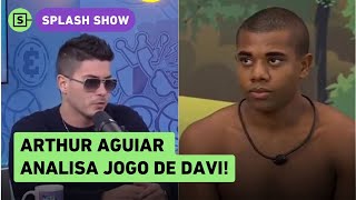 BBB 24 Arthur Aguiar aponta Davi como favorito mas diz que o brother não é um bom jogador [upl. by Rosena812]