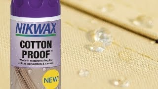 How to Use Nikwax Cotton Proof [upl. by Aneen]