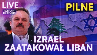 SPECJALNY LIVE POTĘŻNA ESKALACJA IZRAEL ZBOMBARDOWAŁ LIBAN l NA ŻYWO l JAKUBIAK REPETOWICZ [upl. by Yengac]