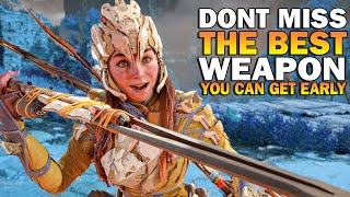 Dont Miss The BEST Weapon You Can Get EARLY In Horizon Forbidden West [upl. by Caty]