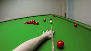 Snooker Headcam 147 Maximum Break  John Foster [upl. by Freed921]