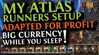 POE 325  KINGSMARCH ATLAS RUNNERS  OPTIMIZED FOR SOLID PROFIT   HOW I RUN THEM amp WHY [upl. by Danit]