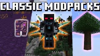 Top 5 CLASSIC Minecraft Modpacks [upl. by Grayson]