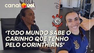 MARTA DIZ QUE VINDA AO CORINTHIANS É POSSÍVEL E PROJETA MAIS DOIS ANOS DE CARREIRA [upl. by Diego]