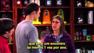 Sheldon conhece Amy legendado [upl. by Nosnirb273]