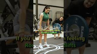 How To RDLs for Hamstrings or Glutes shorts [upl. by Noremmac]