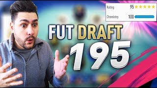 OMG DRAFT RECORD DE 195 OVERALL RATING 😍💪  FIFA 19 DRAFT SPRE GLORIE 139 [upl. by Derrik704]