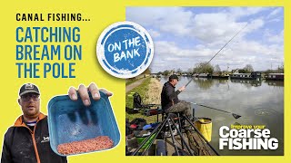 Pole Fishing for bream and skimmers on canals [upl. by Atsirk27]