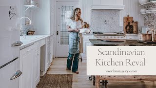 Scandinavian Kitchen Design Reveal [upl. by Novaelc]