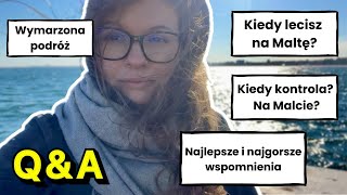 Kiedy lecę na Maltę I co z kontrolą  VLOG  QampA [upl. by Aurilia622]