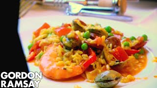 How To Make Paella  Gordon Ramsay [upl. by Formica]