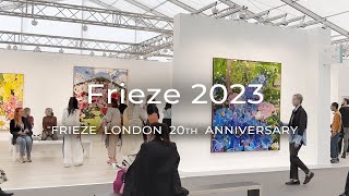 Highlights of Frieze London Frieze Masters and Frieze Sculpture 2023 [upl. by Urina]