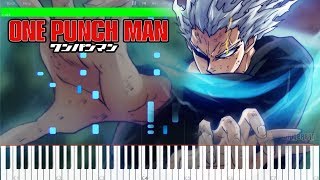 Garous Theme  One Punch Man S2 OST Epic Piano Tutorial [upl. by Ailima]