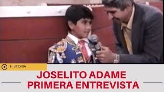 Primera CORRIDA DE TOROS y entrevista de JOSELITO ADAME [upl. by Llennehc]