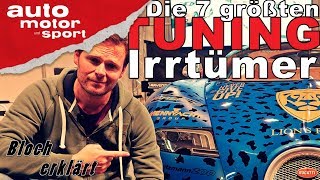 Die 7 größten TuningIrrtümer  Bloch erklärt 27  auto motor und sport [upl. by Emeline]