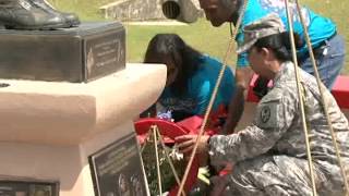 Guam Guardsmen honor their fallen brothers [upl. by Hadlee]