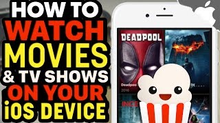 How To Get POPCORN TIME on your iOS Device NO JAILBREAK NO COMPUTER iPhone iPad iPod Touch [upl. by Evante300]