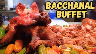 Bacchanal Buffet at Caesars Palace  Las Vegas [upl. by Noyes552]