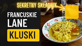 Francuskie lane kluski Przepis  SEKRETNY TRIK 🕵🕵🕵 [upl. by Vala]