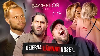 ALLA TJEJER DRAR HEM REAGERAR PÅ BACHELOR [upl. by Ayahsal]