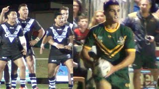 Nathan Cleary all touches for Australian schoolboys against New Zealand [upl. by Krueger]