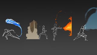 Avatar Element Animation [upl. by Elburr]