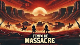 Tempo de Massacre  Faroeste  HD  Filme completo em Português [upl. by Tatiana]