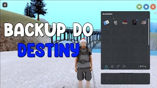 BACKUP DO DESTINY RP  MTA O MELHOR SERVIDOR DIZEM POR AI ACTION RP NO MTA  GTA MTA RP [upl. by Metts]