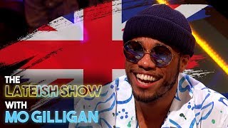 Anderson Paaks English Accent  The Lateish Show With Mo Gilligan [upl. by Yelnoc267]