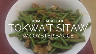 Tokwat Sitaw with Oyster Sauce [upl. by Yuzik]