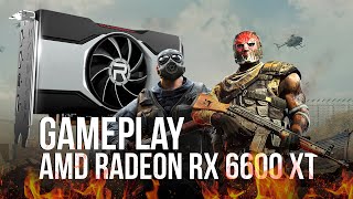 Gameplay AMD Radeon RX 6600 XT Testamos 1080p 1440p e Ray Tracing [upl. by Docilu]