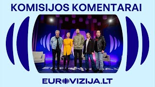 EUROVIZIJALT  Komisijos komentarai po ketvirtosios atrankos [upl. by Erek]