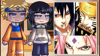 Naruto As Kids React To Future  Gacha React [upl. by Klump909]