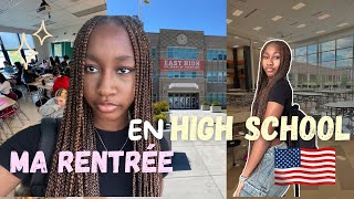 MA RENTRÉE AUX USAHIGHSCHOOL🇺🇸 [upl. by Svensen]