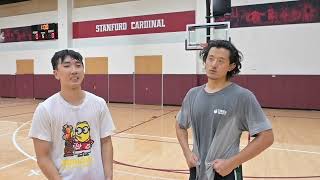 D1 Stanford vs D3 Caltech 1v1 Basketball [upl. by Cathrine227]