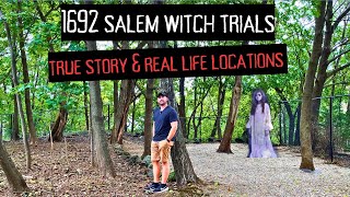 Site of the Salem Witch Hangings and the History of the 1692 Witch Trials salemwitchtrials salem [upl. by Aholla]