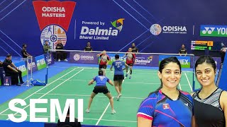 ASHWINI PONNAPPATANISHA IND VS ARLYAAGNIA SRI INA ODISHA MASTERS SEMI  WOMENS SINGLES [upl. by Gilroy133]