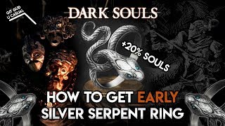 Dark Souls Covetous Silver Serpent ring early Location [upl. by Lib816]