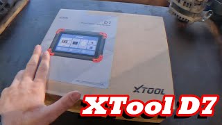 Checking Out The XTool D7 Scan Tool [upl. by Suhpoelc]