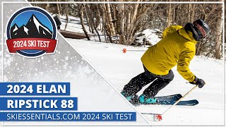 2024 Elan Ripstick 88  SkiEssentialscom Ski Test [upl. by Lund]