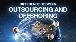 Whats the Difference Between Outsourcing and Offshoring  C9Staff [upl. by Asle406]