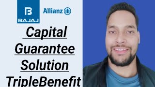 Bajaj Allianz Capital Guarantee Solution Triple Benefit [upl. by Faires]