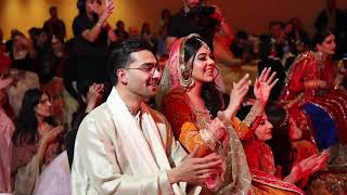 Ayma amp Umair Full Mehndi Dance Performances  Pakistani Wedding 2023 [upl. by Landy]