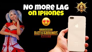 iPhone Lag Fix ✅ Pubg Mobile❤️ iPhone 66s6splus77plus88plusxxr [upl. by Brass100]