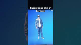 Snoop Dogg skin in Fortnite [upl. by Runck]